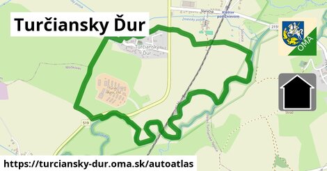 ikona Mapa autoatlas v turciansky-dur