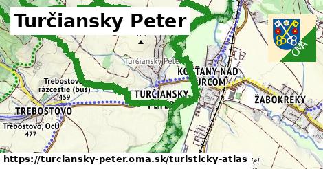 ikona Turistická mapa turisticky-atlas v turciansky-peter