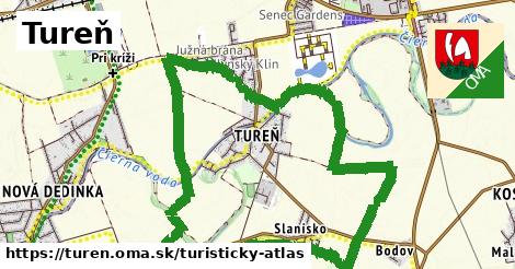 ikona Turistická mapa turisticky-atlas v turen