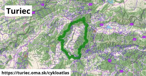 ikona Cyklo cykloatlas v turiec