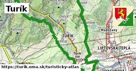 ikona Turistická mapa turisticky-atlas v turik