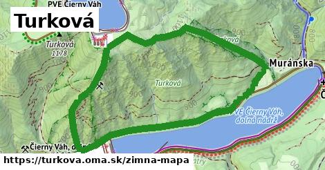 ikona Zimná mapa zimna-mapa v turkova