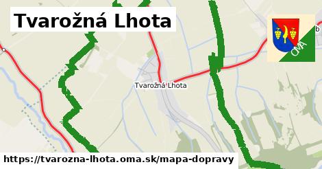 ikona Mapa dopravy mapa-dopravy v tvarozna-lhota