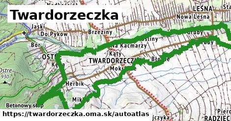 ikona Mapa autoatlas v twardorzeczka