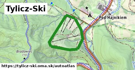 ikona Mapa autoatlas v tylicz-ski