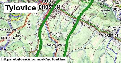 ikona Mapa autoatlas v tylovice