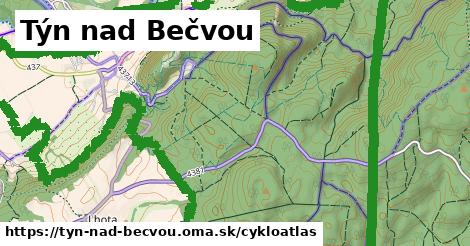 ikona Cyklo cykloatlas v tyn-nad-becvou