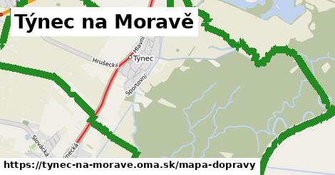 ikona Mapa dopravy mapa-dopravy v tynec-na-morave