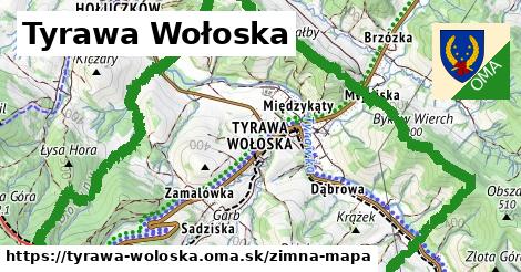 ikona Zimná mapa zimna-mapa v tyrawa-woloska