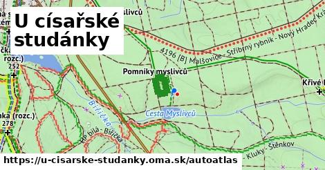 ikona Mapa autoatlas v u-cisarske-studanky