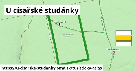 ikona Turistická mapa turisticky-atlas v u-cisarske-studanky