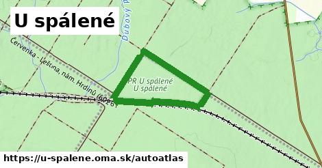 ikona Mapa autoatlas v u-spalene