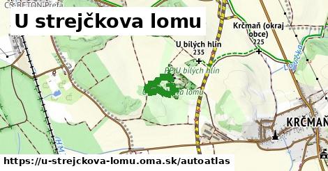 ikona Mapa autoatlas v u-strejckova-lomu