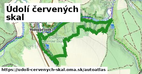 ikona Mapa autoatlas v udoli-cervenych-skal