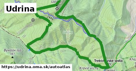 ikona Mapa autoatlas v udrina