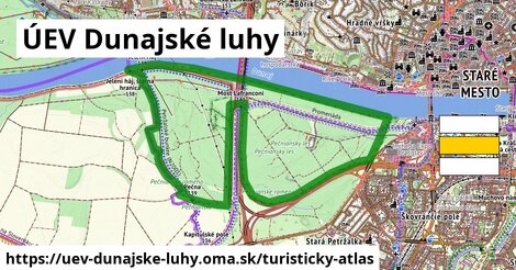 ikona ÚEV Dunajské luhy: 4,0 km trás turisticky-atlas v uev-dunajske-luhy