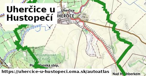 ikona Mapa autoatlas v uhercice-u-hustopeci