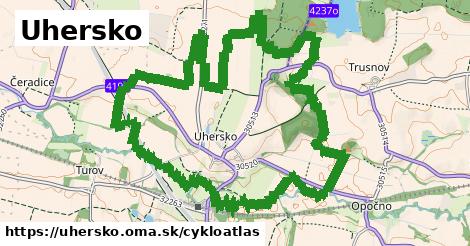 ikona Cyklo cykloatlas v uhersko