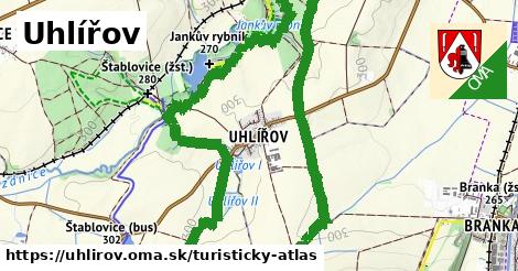 ikona Turistická mapa turisticky-atlas v uhlirov