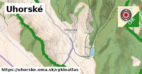 ikona Cyklo cykloatlas v uhorske