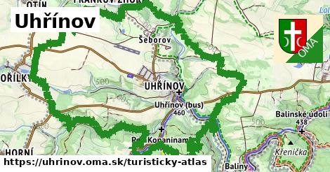 ikona Turistická mapa turisticky-atlas v uhrinov