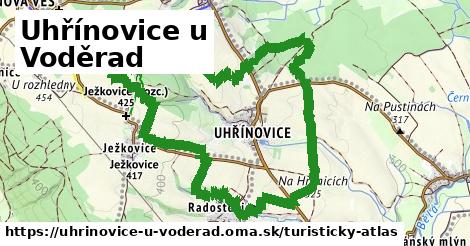 ikona Turistická mapa turisticky-atlas v uhrinovice-u-voderad