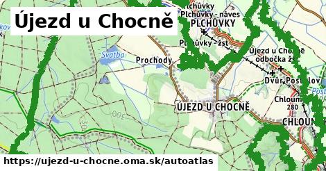 ikona Mapa autoatlas v ujezd-u-chocne