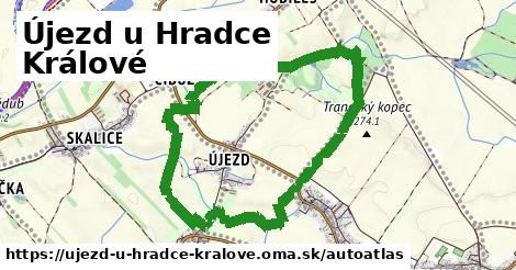 ikona Mapa autoatlas v ujezd-u-hradce-kralove