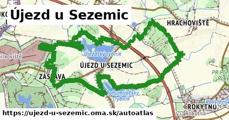 ikona Mapa autoatlas v ujezd-u-sezemic