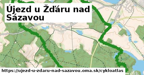 ikona Cyklo cykloatlas v ujezd-u-zdaru-nad-sazavou