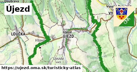 ikona Turistická mapa turisticky-atlas v ujezd