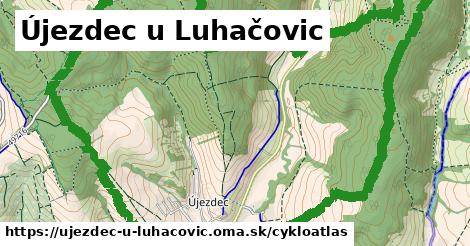 ikona Újezdec u Luhačovic: 1,65 km trás cykloatlas v ujezdec-u-luhacovic