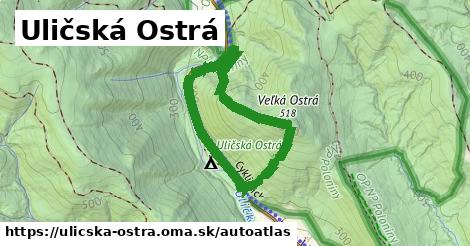 ikona Mapa autoatlas v ulicska-ostra