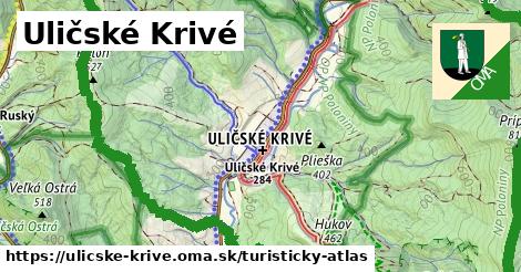 ikona Turistická mapa turisticky-atlas v ulicske-krive