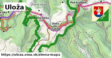 ikona Zimná mapa zimna-mapa v uloza