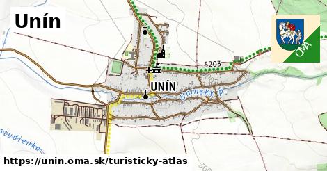 ikona Turistická mapa turisticky-atlas v unin