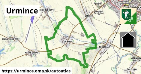 ikona Mapa autoatlas v urmince