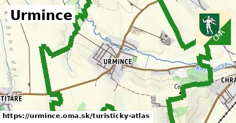 ikona Turistická mapa turisticky-atlas v urmince