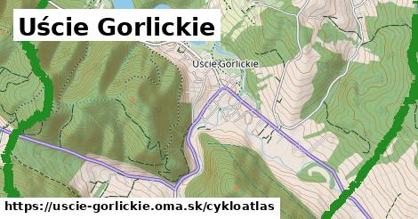 ikona Uście Gorlickie: 8,8 km trás cykloatlas v uscie-gorlickie