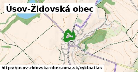 ikona Cyklo cykloatlas v usov-zidovska-obec