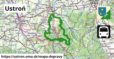 ikona Mapa dopravy mapa-dopravy v ustron