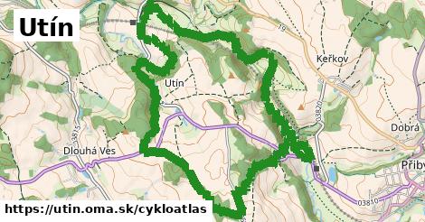 ikona Cyklo cykloatlas v utin