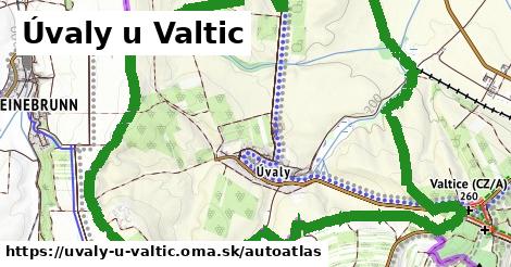 ikona Mapa autoatlas v uvaly-u-valtic