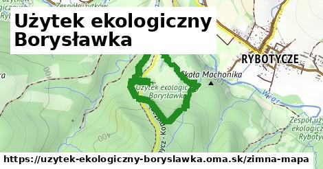 ikona Zimná mapa zimna-mapa v uzytek-ekologiczny-boryslawka