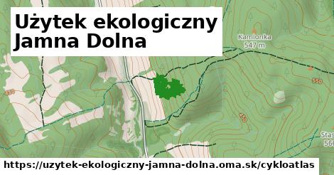 ikona Cyklo cykloatlas v uzytek-ekologiczny-jamna-dolna