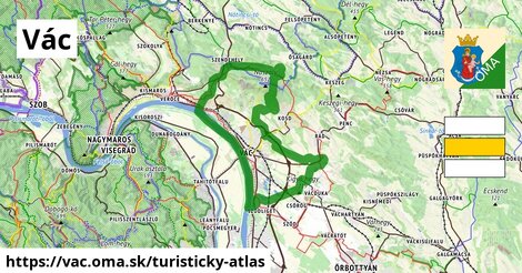 ikona Turistická mapa turisticky-atlas v vac