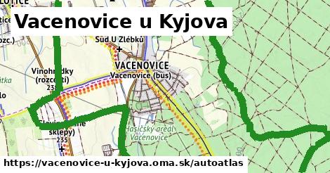 ikona Mapa autoatlas v vacenovice-u-kyjova