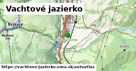 ikona Mapa autoatlas v vachtove-jazierko