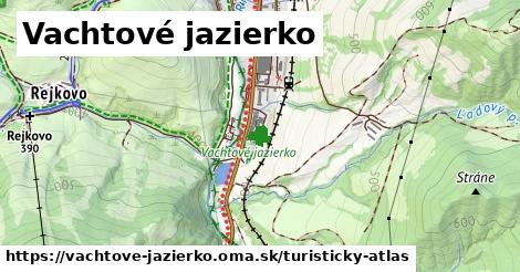 ikona Turistická mapa turisticky-atlas v vachtove-jazierko