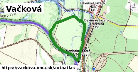 ikona Mapa autoatlas v vackova